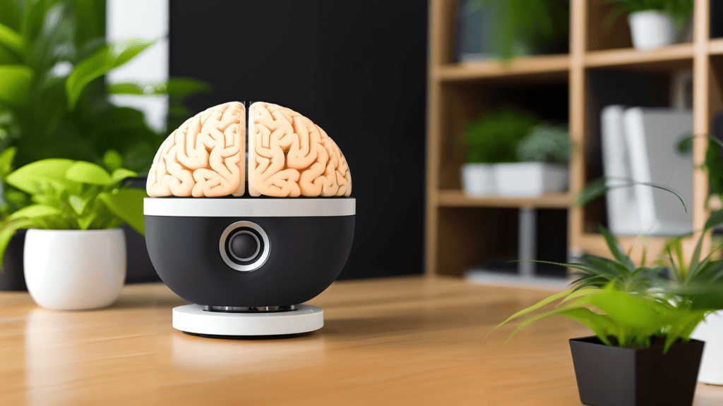 A smart speaker with a brain.