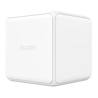The Aqara Cube is a Zigbee device that can be integrated with Home Assistant.