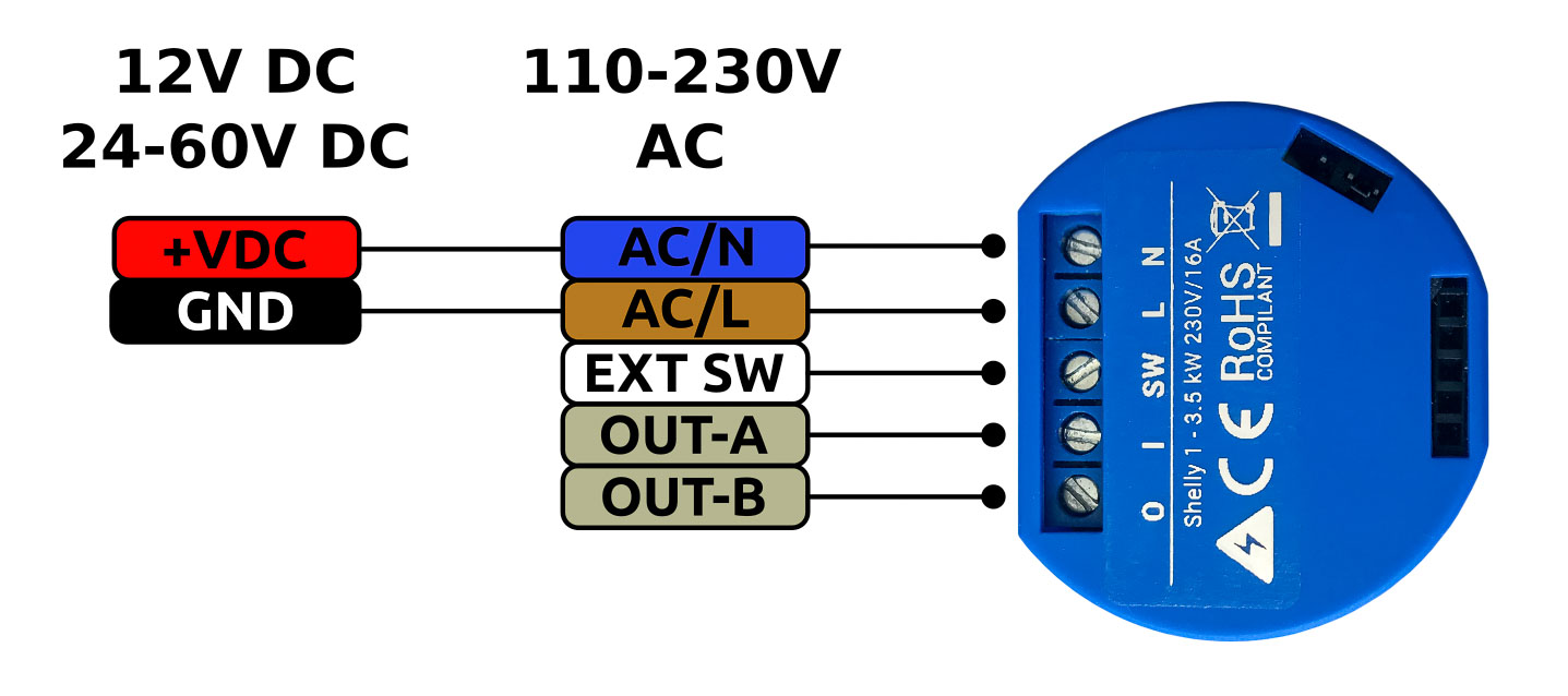 Shelly plus 1 wiring doorbell - Devices - Homey Community Forum