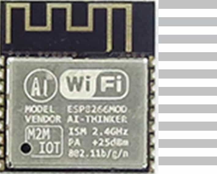 The ESP-13 module with an ESP8266 from Ai-Thinker