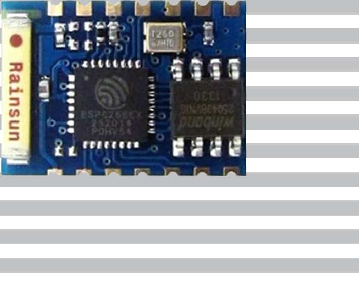 The ESP-03 module with an ESP8266 from Ai-Thinker