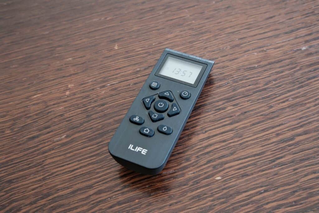 The remote that can be used to control the ILIFE A11.