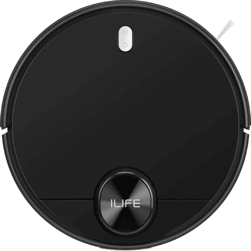 An isolated image of the ILIFE A11 robot vacuum cleaner.