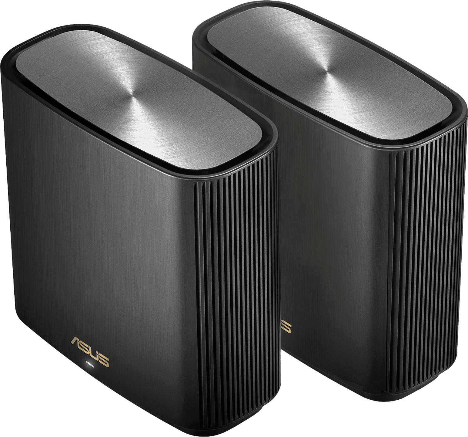 The ASUS ZenWiFi XT9 (AX7800), a sleek, compact device delivering ultrafast Wi-Fi 6 speeds, offering expansive coverage and enhanced online security features.