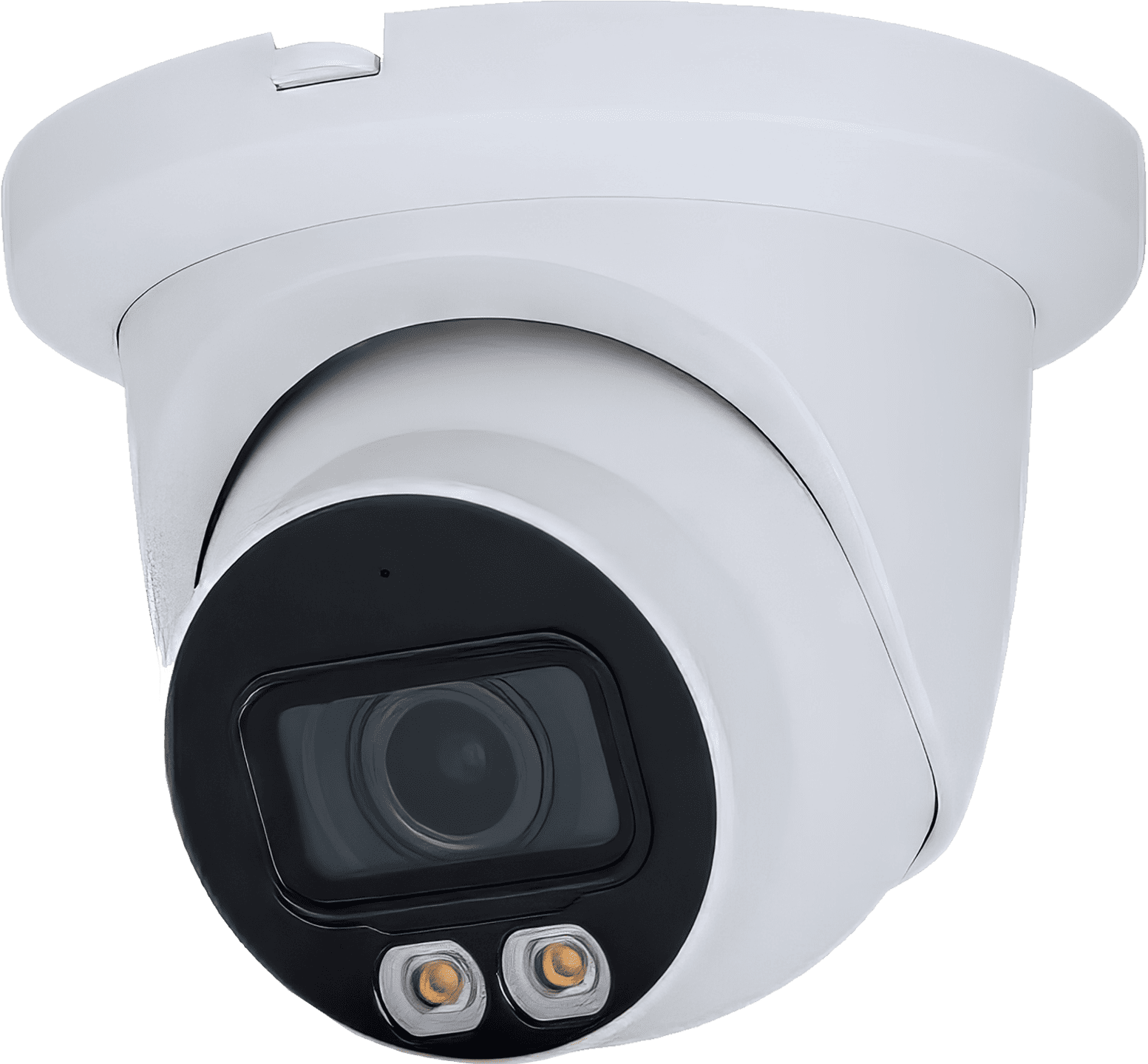 A high-definition Loryta T5442TM-AS-LED security camera with advanced Smart AI technology and built-in IR LED for clear visibility up to 40 metres.