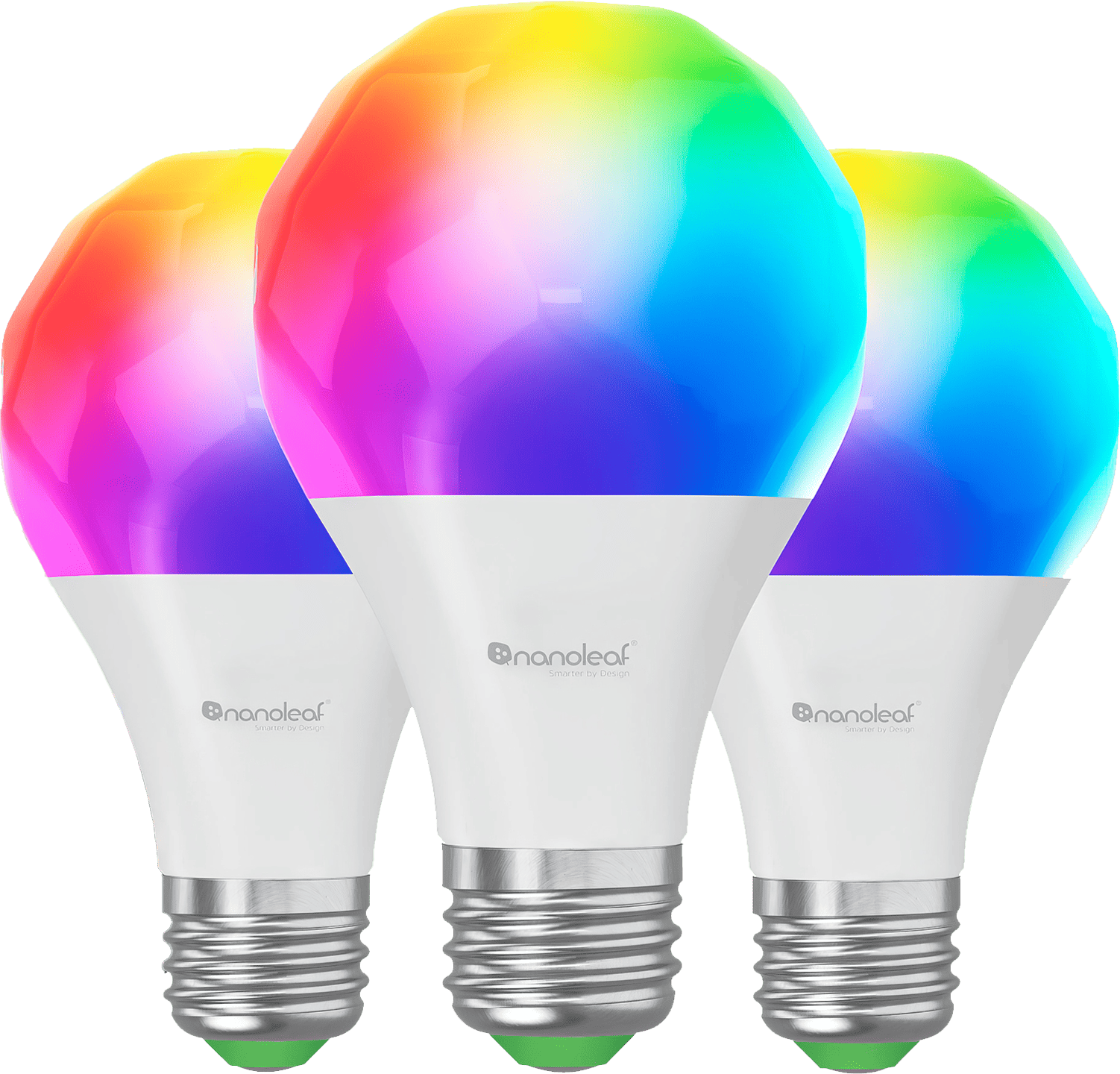 The Nanoleaf Matter A19 Smart Bulb (60W) is a versatile and colourful lighting solution that easily integrates with smart home ecosystems, offering customisable colours and motions for the perfect ambience.