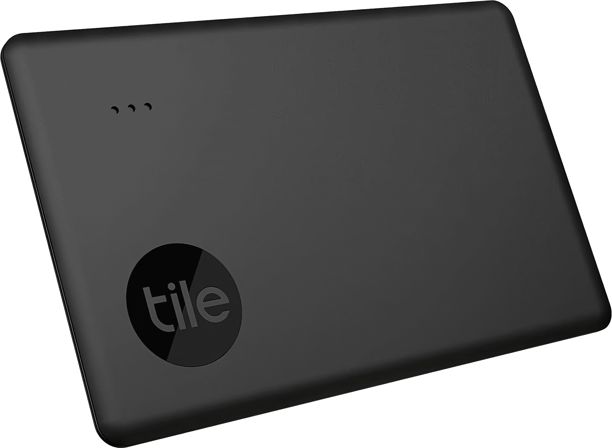 A sleek and slim Tile Slim (2022) tracking device, designed to help effortlessly locate your belongings in a range of situations, using Bluetooth technology and a free user-friendly app.