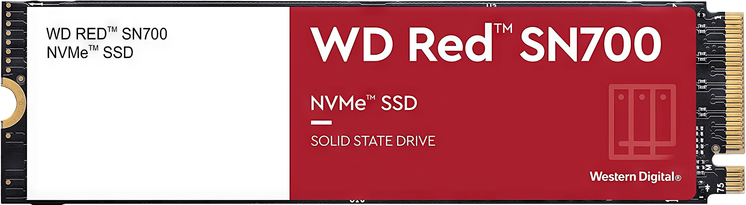 Western Digital WD Red SN700 (4 TB) storage device offering high-quality performance for NAS workloads and multitasking applications.