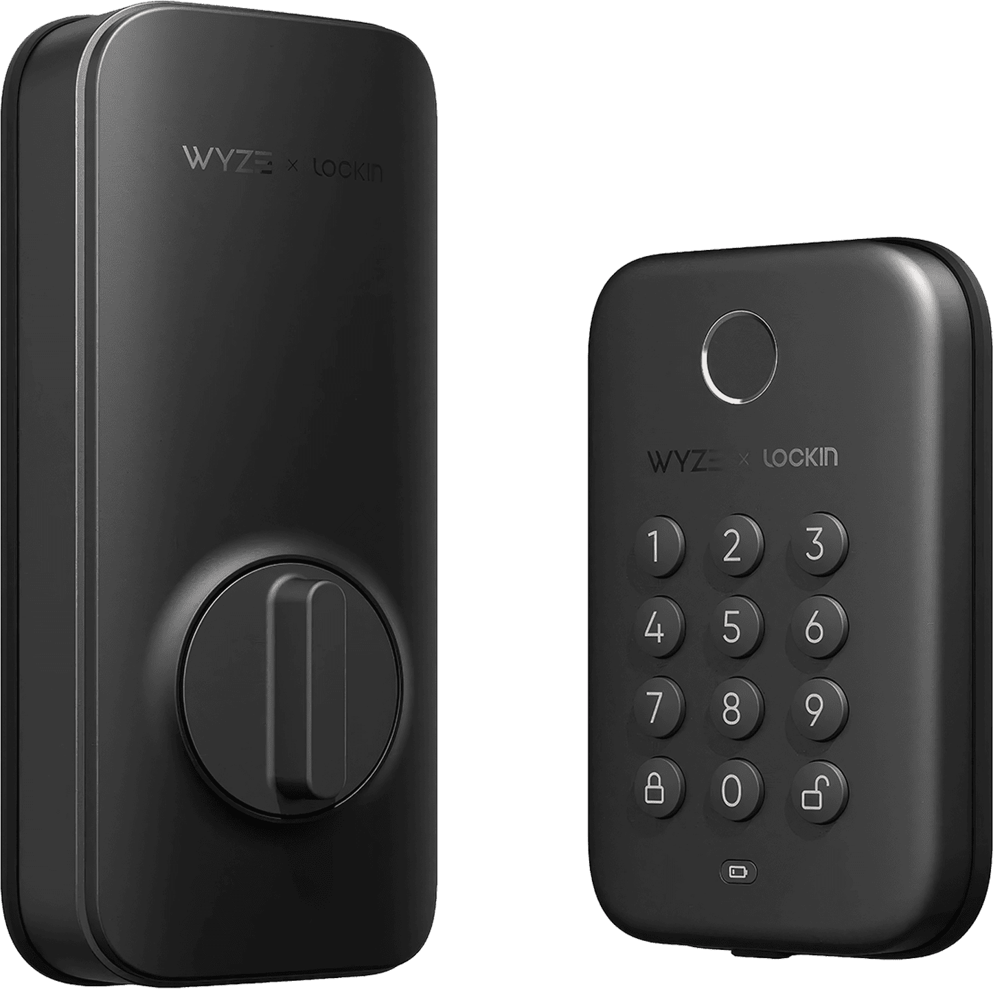 An image of the Wyze Lock Bolt, a sophisticated door lock system that offers keyless entry via fingerprint recognition, unique user codes, and a customisable Auto-Lock feature.
