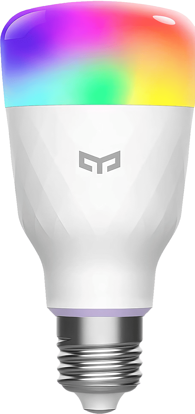A Yeelight LED Smart Light Bulb (60W, A19) showcasing its versatility and seamless integration with smart home systems, offering an efficient and customizable lighting solution.