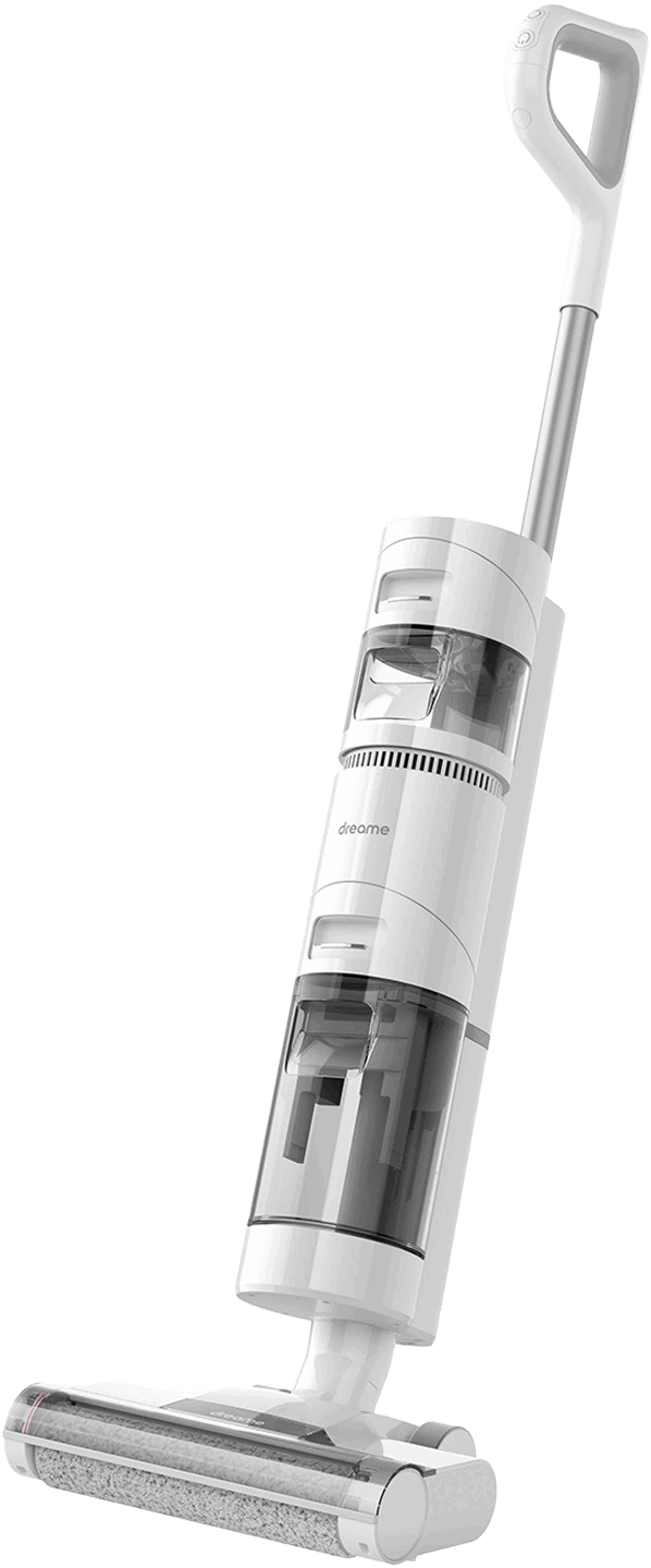 Photo of the Dreametech H11 Wet Dry Vacuum and Mop, a sleek and modern cleaning device designed to vacuum and wash floors simultaneously.